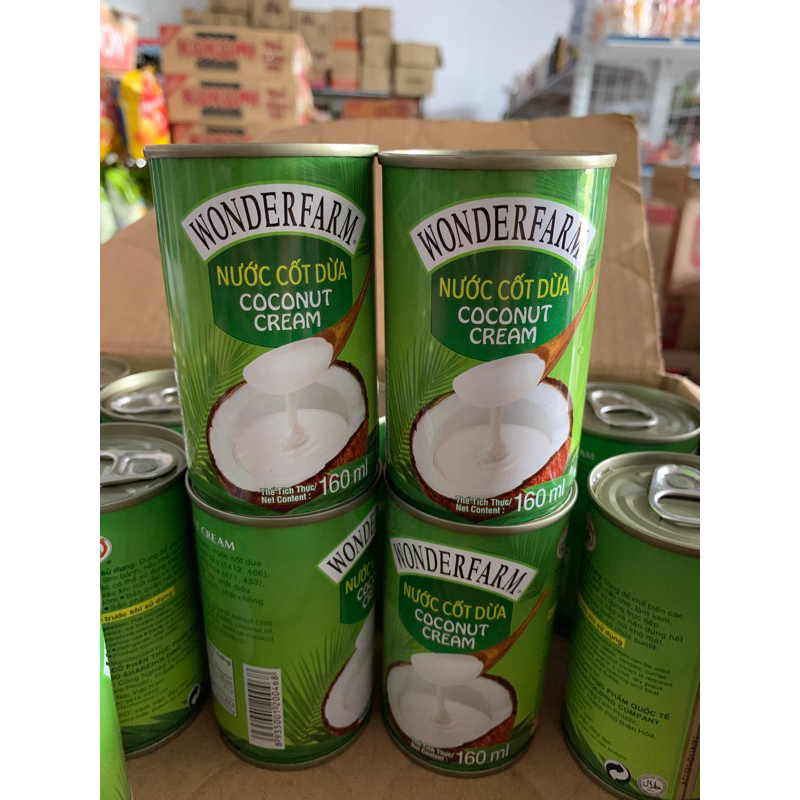 Nước cốt dừa Wonderfarm 160ml