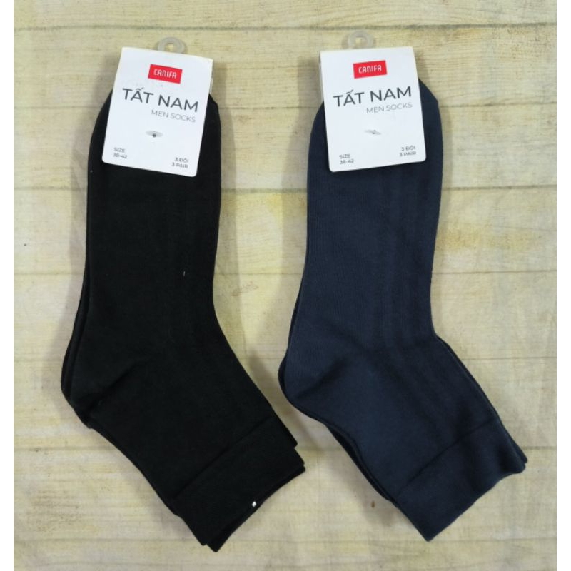 Pack 3 đôi tất cổ cao nam Canifa