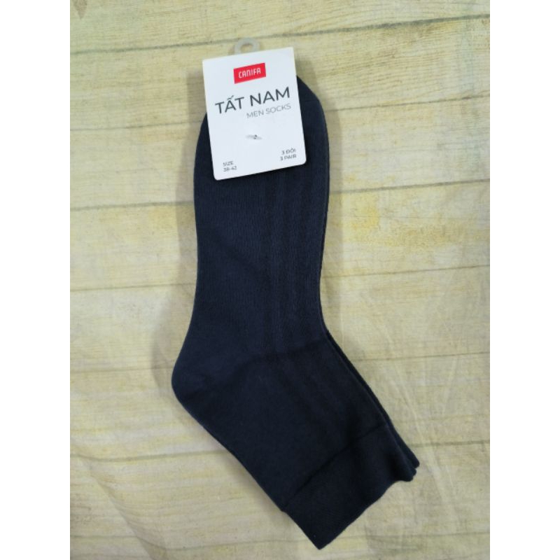 Pack 3 đôi tất cổ cao nam Canifa