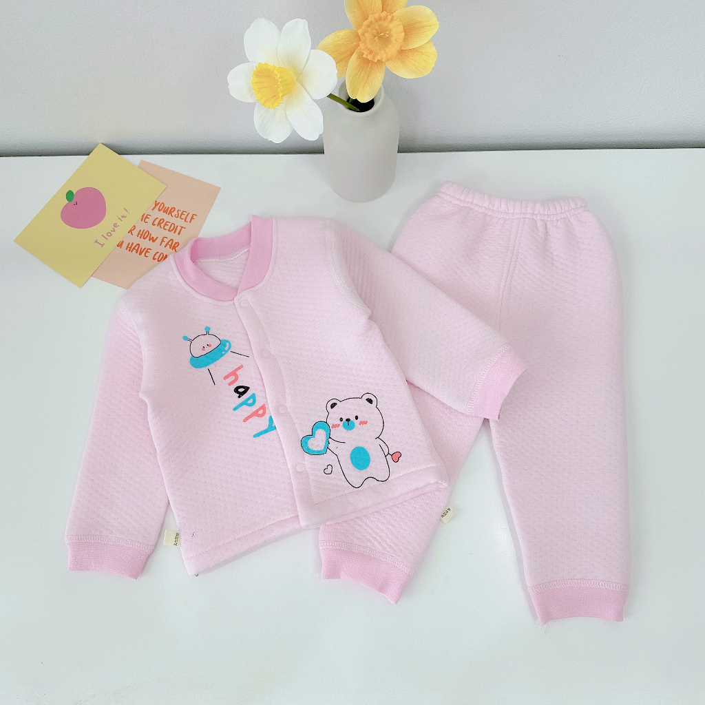 BỘ NỈ TRẦN BÔPNG QUẢNG CHÂU BÉ TRAI BÉ GÁI