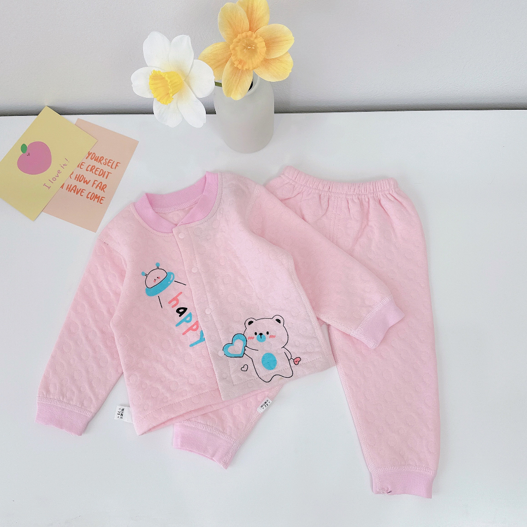 BỘ NỈ TRẦN BÔPNG QUẢNG CHÂU BÉ TRAI BÉ GÁI