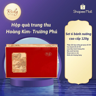 Bánh trung thu Richy bộ sưu tập Hoàng Kim cao cấp