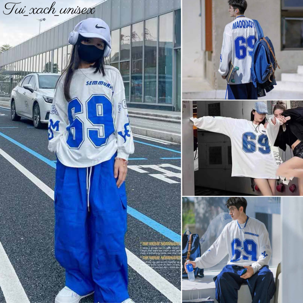 Áo Sweater Local Brand Nỉ Bông Số 69 Thu Đông Ulzzang Unisex Form Rộng - unisex