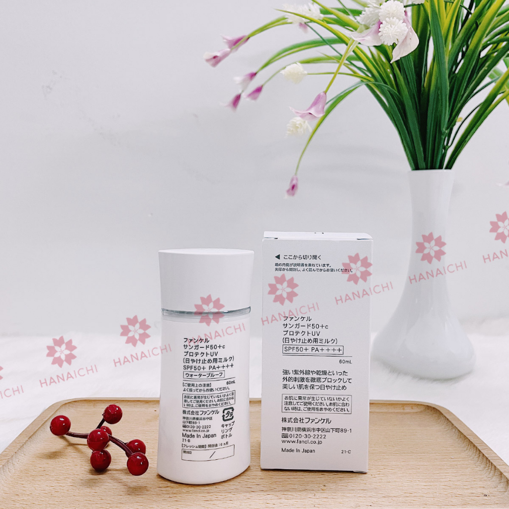 Kem Chống Nắng Trắng Da FANCL Sunguard 50+ Protect UV PA++++ Nhật Bản