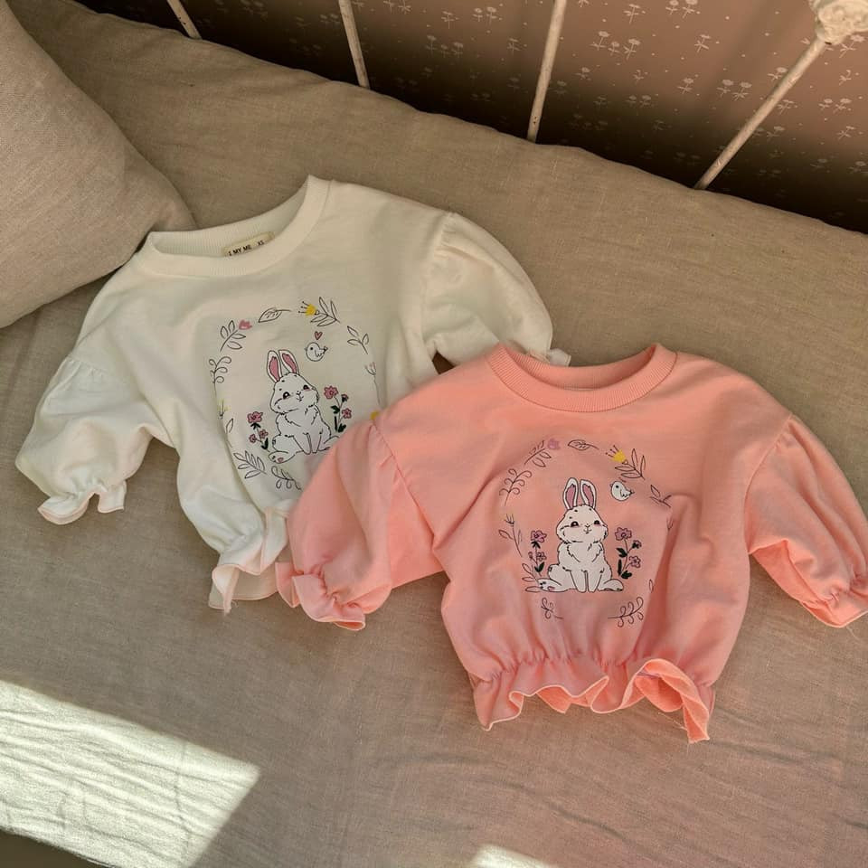 [madeinkorea] Áo nỉ thỏ bo eo Hàn Quốc hãng IMYME cho bé (baby winter)