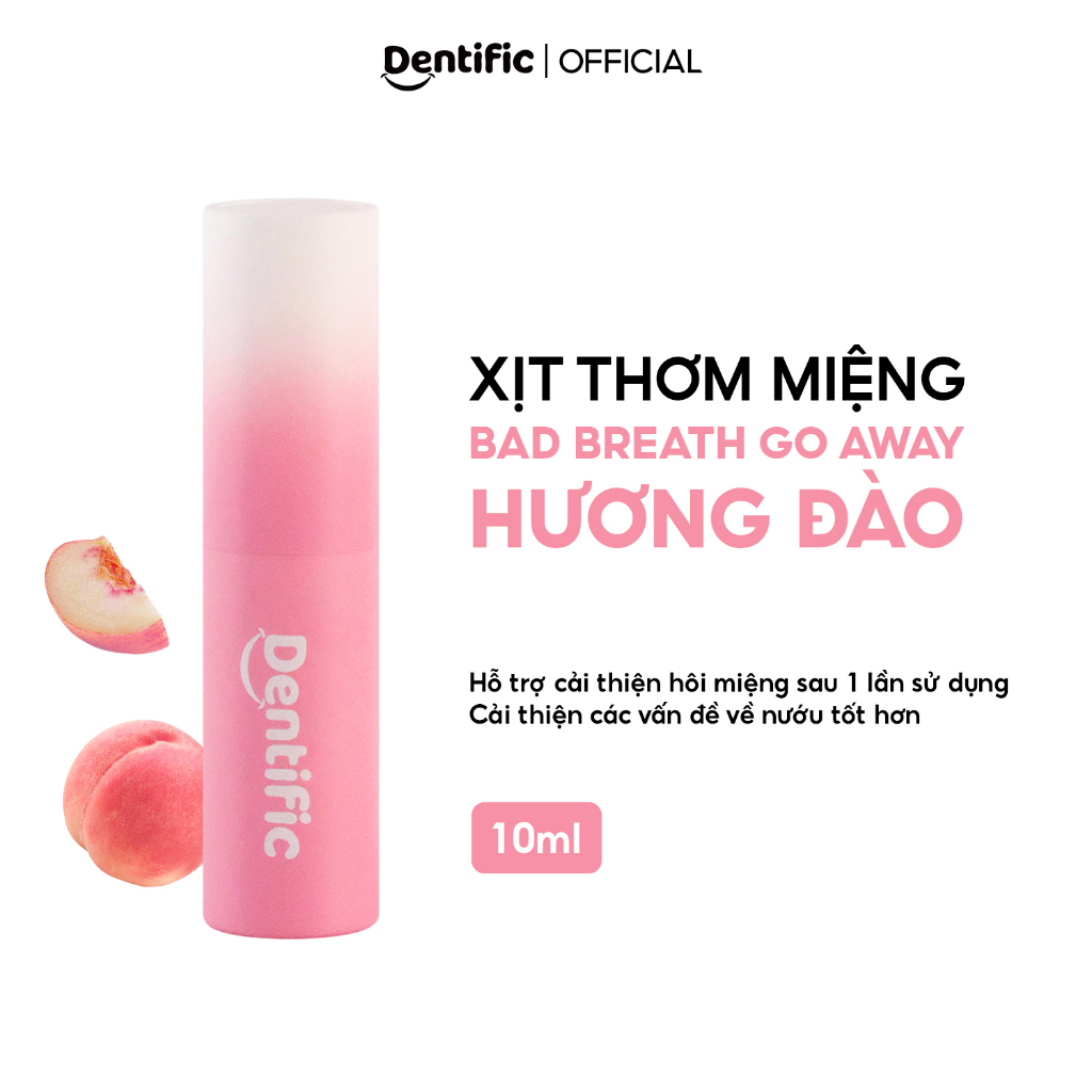Combo 2 Xịt thơm miệng Bad Breath Go Away Mouthspray Dentific