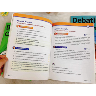 Sách - [NHẬP KHẨU] Debating Challenge - 3 cuốn (Quét mã lấy file nghe hoặc shop gửi link file nghe và đáp án)