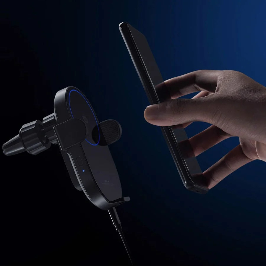 Kẹp điện thoại kiêm sạc không dây ô tô XM