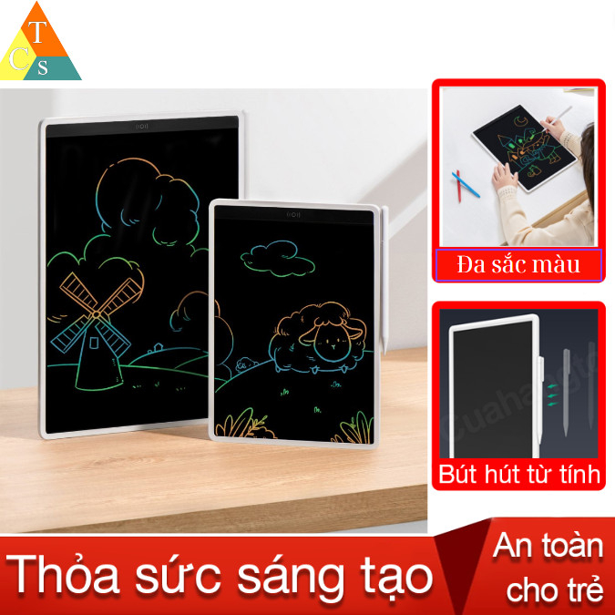 Bảng vẽ điện tử XMMija phiên bản màu LCD 13.5 inch, 10 inch -Hàng chính hãng bh8