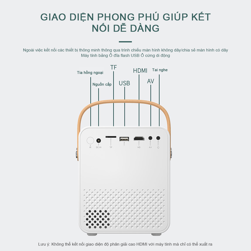 Máy Chiếu Mini Y9 PRO Android 7.0, Full HD 1080, Kết Nối Điện Thoại, đổi mới 30 ngày bảo hành 12T