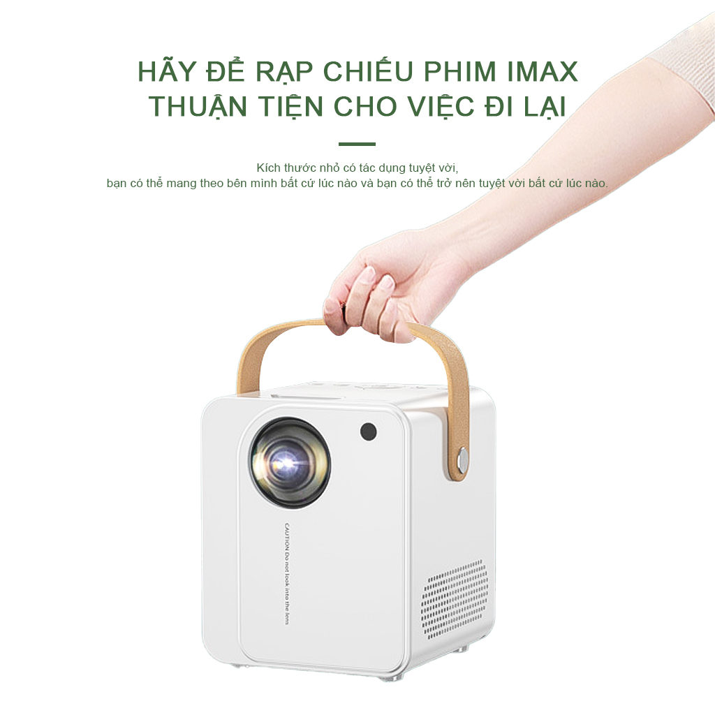 Máy Chiếu Mini Y9 PRO Android 7.0, Full HD 1080, Kết Nối Điện Thoại, đổi mới 30 ngày bảo hành 12T