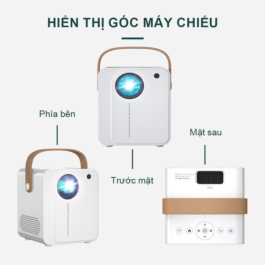 Máy Chiếu Mini Y9 PRO Android 7.0, Full HD 1080, Kết Nối Điện Thoại, đổi mới 30 ngày bảo hành 12T