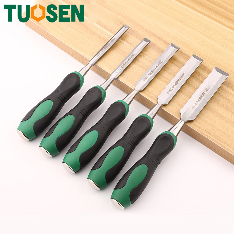 Đục gỗ bằng tay, Dụng cụ đục gỗ cho thợ mộc bằng thép carbon - Chính hãng Tuosen (shop bán lẻ từng cây)
