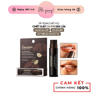 Tẩy tế bào chết môi cà phê cocoon dak lak coffee lip scrub