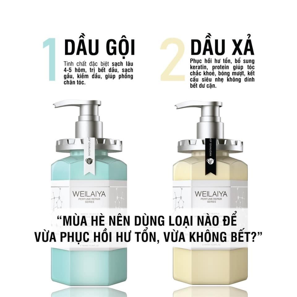 Bộ dầu gội Weilaiya phục hồi tóc Truffle Weilaiya