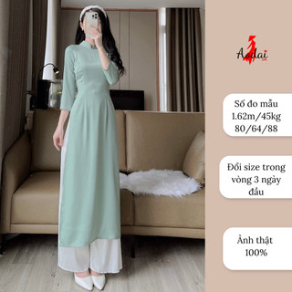 Áo dài cách tân lụa ngọc trai nhiều màu