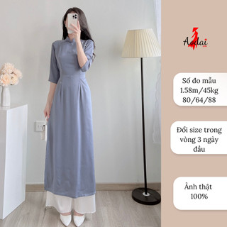 Áo dài cách tân lụa ngọc trai nhiều màu
