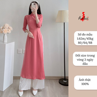 Áo dài cách tân lụa ngọc trai nhiều màu