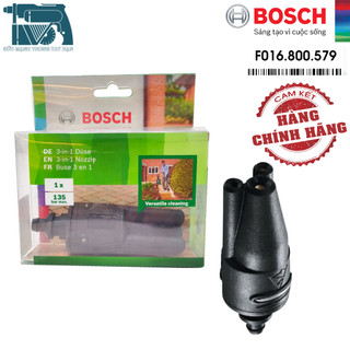 Đầu phun máy phun xịt rửa 3 trong 1 bosch f016800579 chính hãng