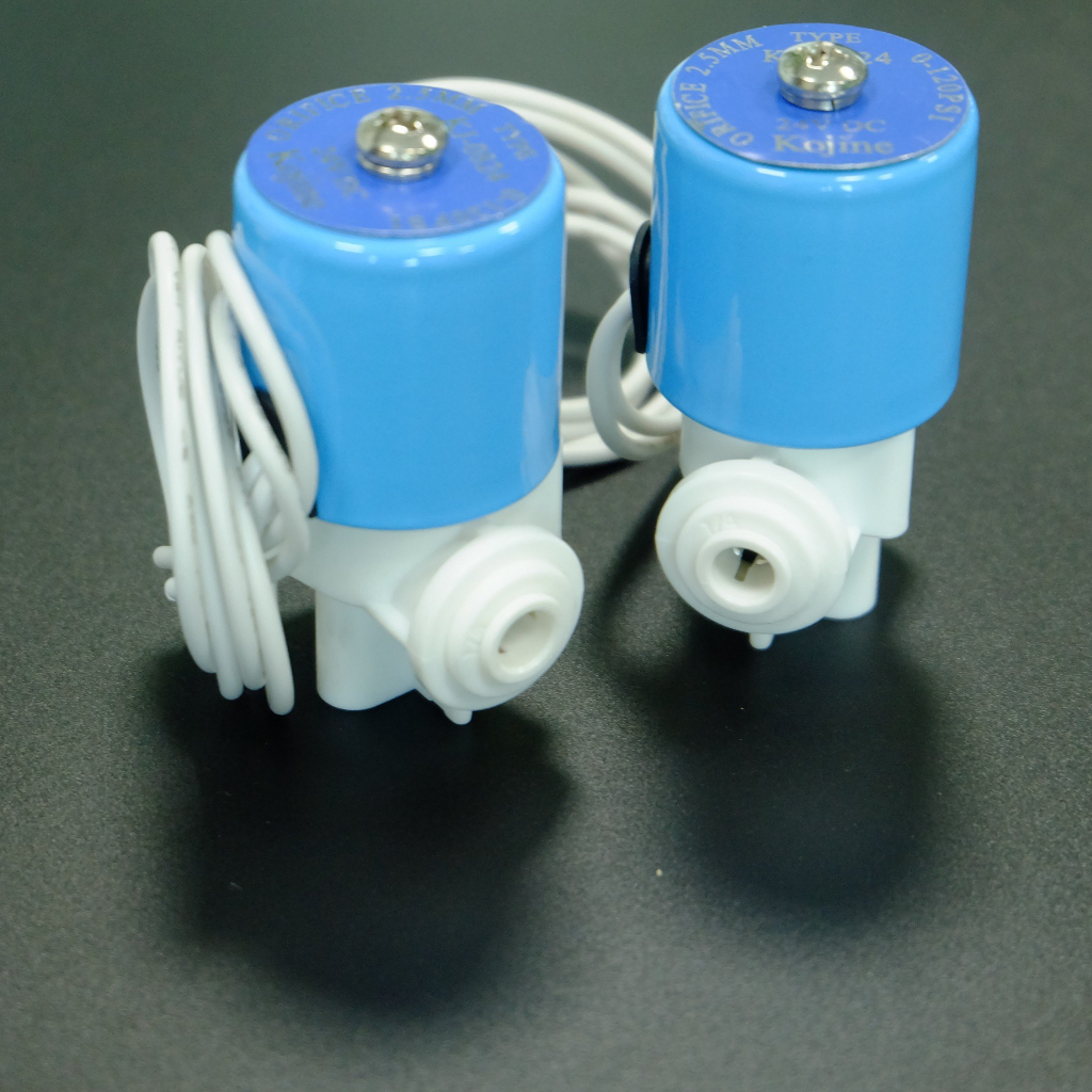 Van điện từ đấu nhanh 24v, vỏ thép, dùng cho máy lọc nước RO gia đình