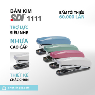 Bấm kim /Dập kim trợ lực số 10 chính hãng SDI1111 cam kết bấm tối thiểu 60.000 lần. bấm tối đa 16 tờ