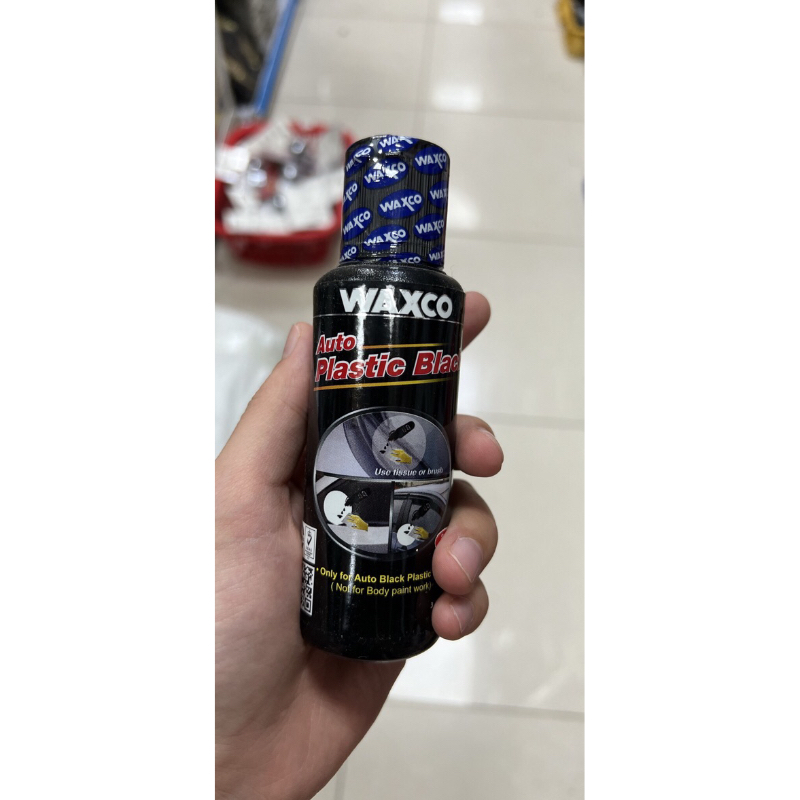 Chai dung dịch phục hồi nhựa đen bạc màu Waxco