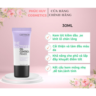 Kem lót catrice primer kiềm dầu mẫu mới 30ml