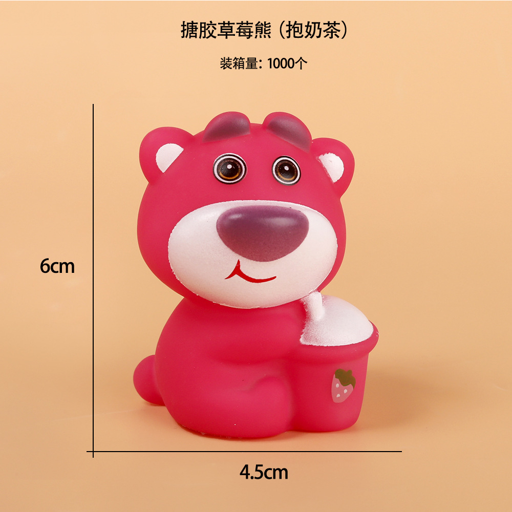 - Tượng Gấu Lotso  Mẫu Mới  - Trang trí bánh sinh nhật bánh kem