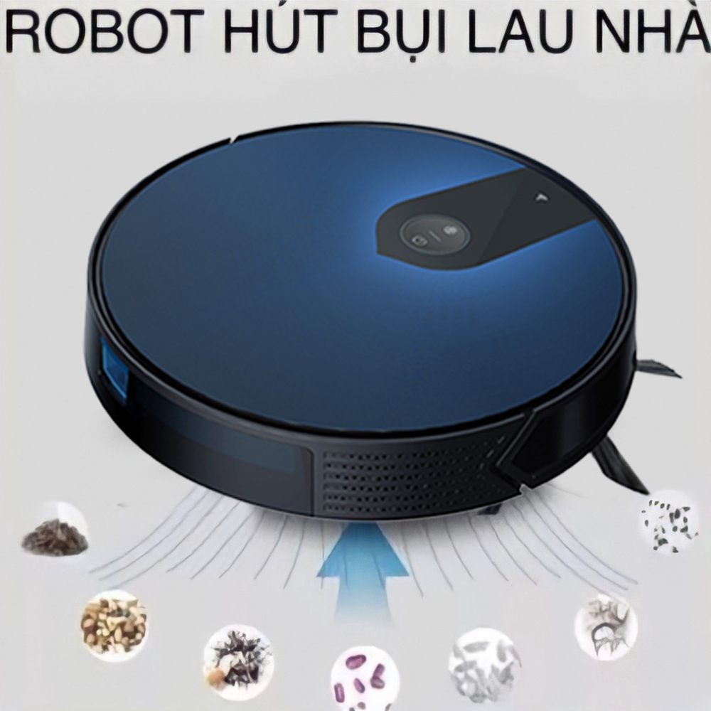 Robot Hút Bụi Lau Nhà Thông Minh Tự Động KAW Chính Hãng - Bảo Hành 12 Tháng
