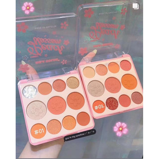 Phấn mắt Mila Color Peach Blossom 11 Ô