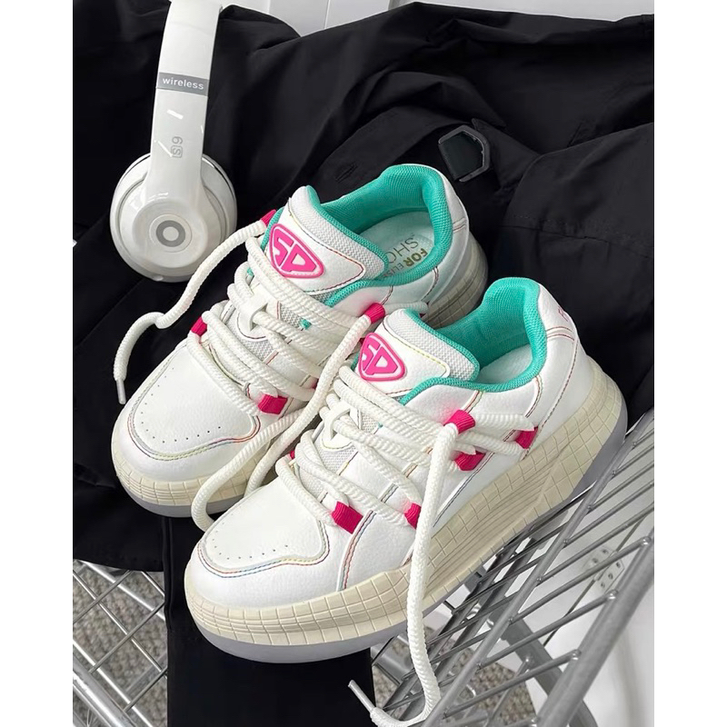 GIÀY THỂ THAO UNISEX ĐẾ ĐỘN 5CM