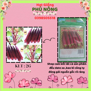 Hạt Giống Đậu Bắp Đỏ Cao Sản PN-79 Phú Nông- Gói 5g
