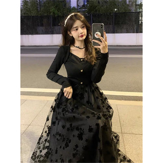 [NHẬN TRƯỚC TẾT][CÓ BIGSIZE] Đầm Ulzzang Hoa Nhí Dáng Dài - Kèm ảnh thật