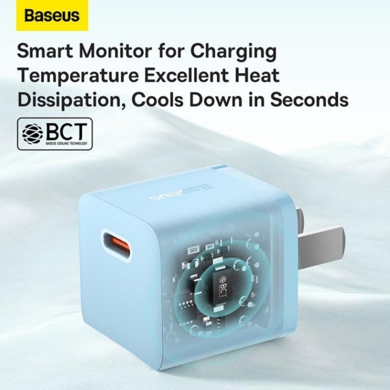 Bộ sạc nhanh Baseus GaN5 20W dành cho iphone 12/13/14