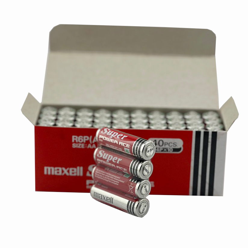 Hộp 40 Viên Pin Maxell Tiểu AA / Đũa AAA Chính Hãng Sản Xuất Tại Indonesia