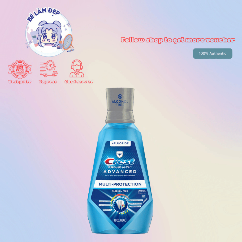 Nước Súc Miệng Crest Pro-Health Advantage - 1l