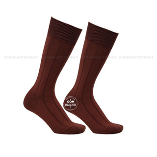  Tất nam đi giày tây mẫu gân chìm vớ nam công sở chất liệu cotton cao cấp thoáng mát êm chân -GOM-MIX09-1DOI 