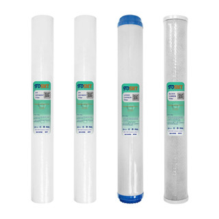 Combo 4 lõi lọc tiêu chuẩn 20inch SMY