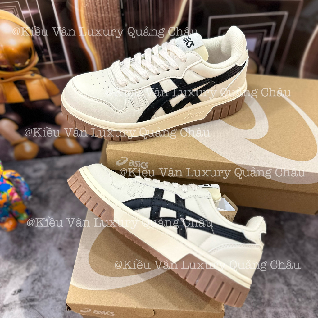 Giày Thể Thao Asics.Court MZ Kem Đen Bản Cao Cấp Đầy Đủ Màu Mẫu Mới Siêu Hot