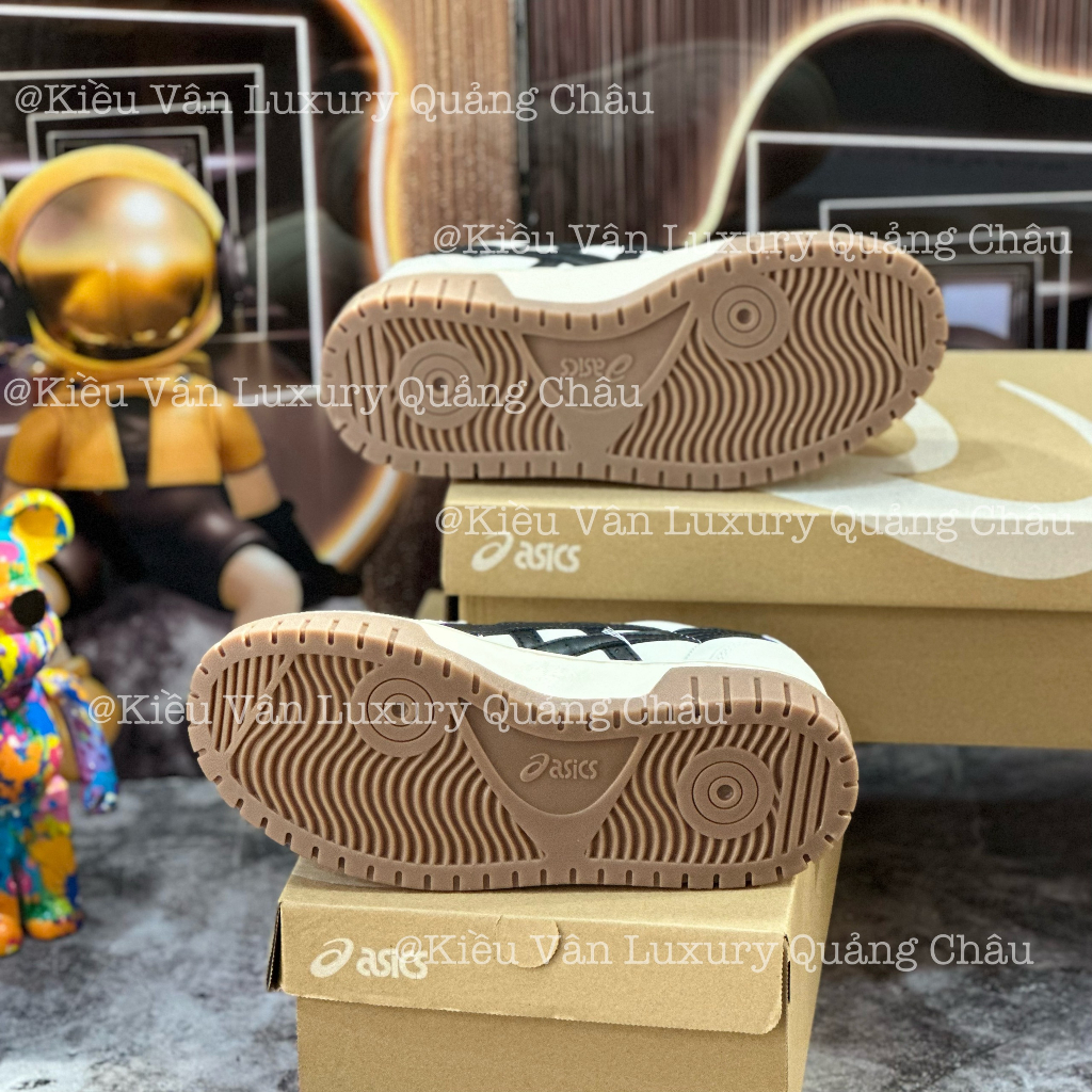 Giày Thể Thao Asics.Court MZ Kem Đen Bản Cao Cấp Đầy Đủ Màu Mẫu Mới Siêu Hot