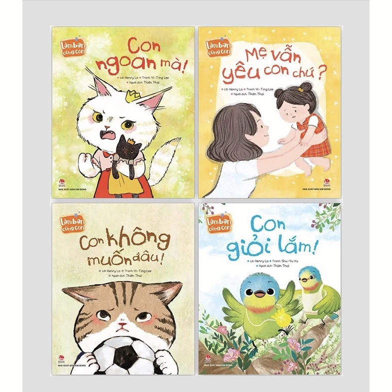 Sách - Làm bạn cùng con (4 quyển)