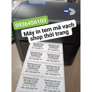 Máy in tem mã vạch Xprinter XP 420B: In tem mã vạch sản phẩm, In đơn shopee, In mã vận đơn các bên giao hàng