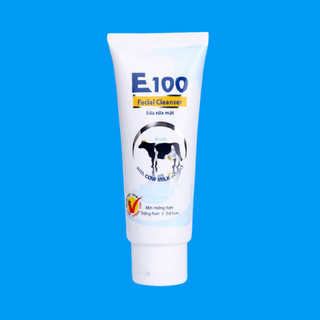 Sữa rửa mặt E100 Bò trắng mịn 80ml