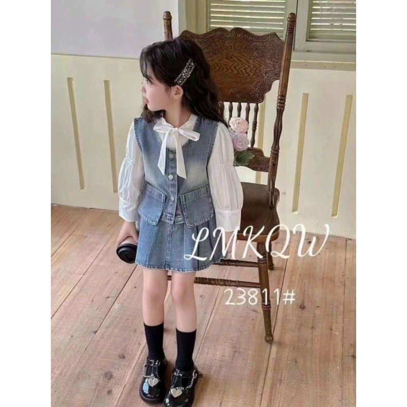 Set váy bò 3 chi tiết