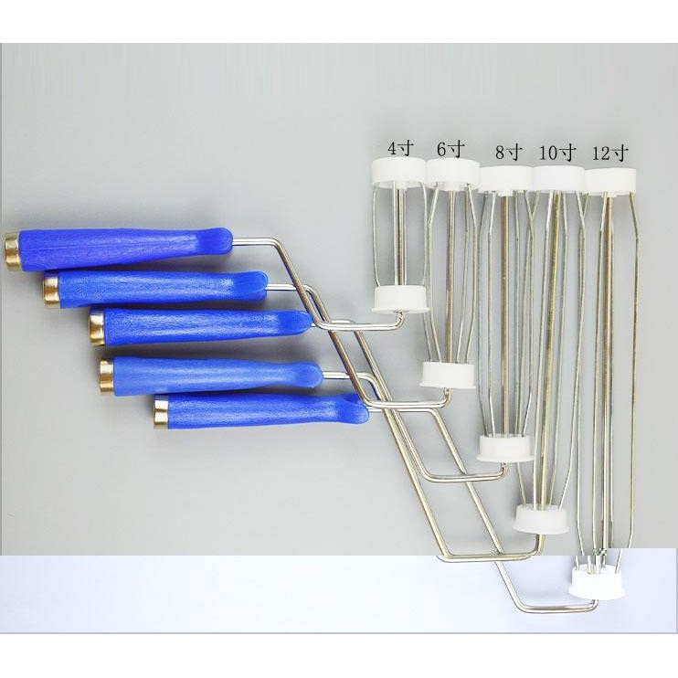 Tay cầm con lăn dính bụi phòng sạch 10 -15 -20 -30cm