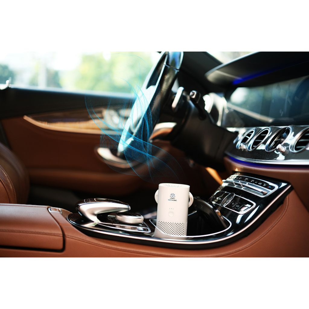 Máy lọc không khí ô tô Metaking - khử mùi - khử khuẩn - lọc bỏ khói, bụi mịn mùi hôi - BH 1 năm - Hỏa Tốc HCM