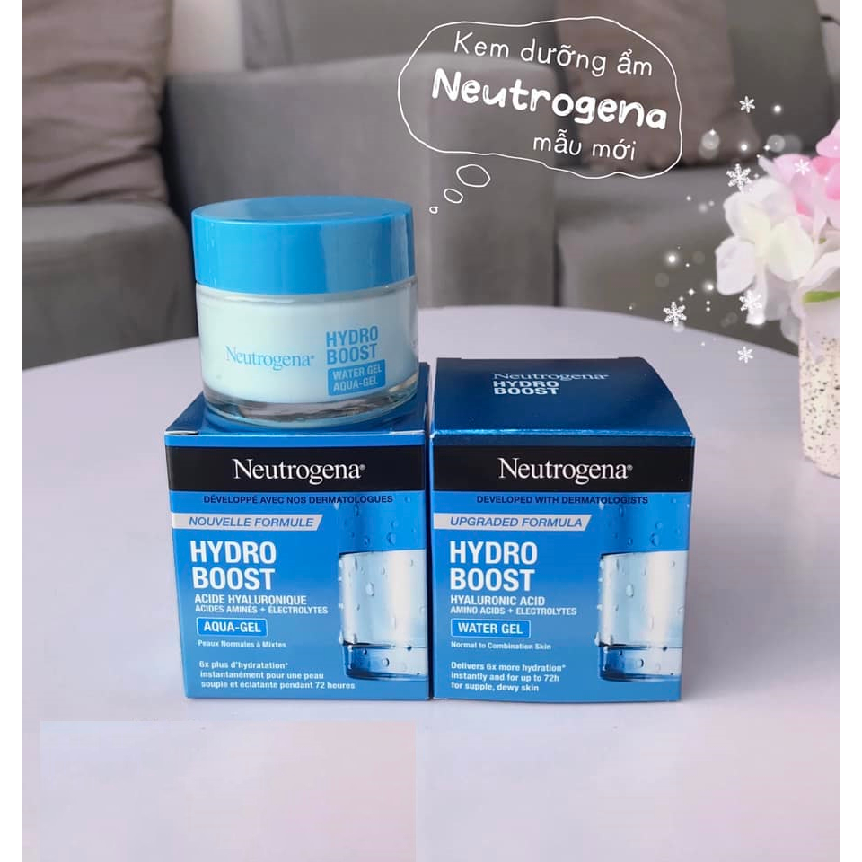 Kem cấp ẩm Neutrogena căng mọng, cấp ẩm không nhờn rít 50ml