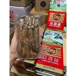 Sâm khô hộp thiếc 300g nguyên củ 6 năm tuổi nhập khẩu hàn quốc