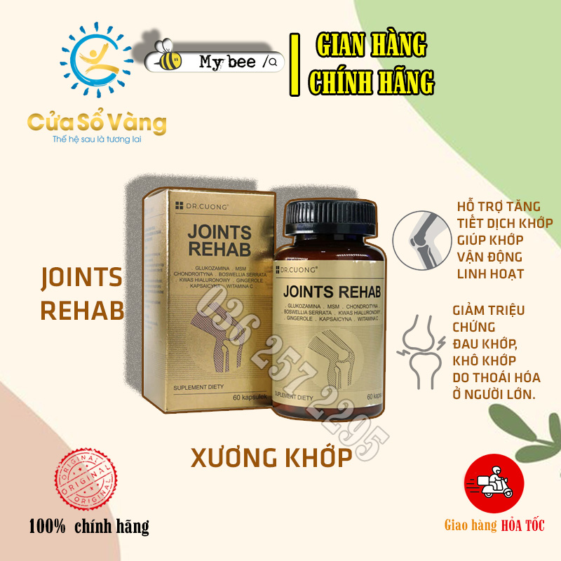 Bảo vệ sức khỏe- Xương khớp Cửa sổ vàng joint rehab- Hỗ trợ và cải thiện các vấn đề xương & khớp