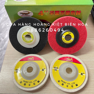 Nỉ trắng/ nỉ đỏ/ nỉ xám đánh bóng 100mm
